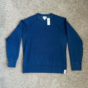 Todd Snyder Men’s Surf Terry Sweatshirt Indigo BlueSize Small S NWT